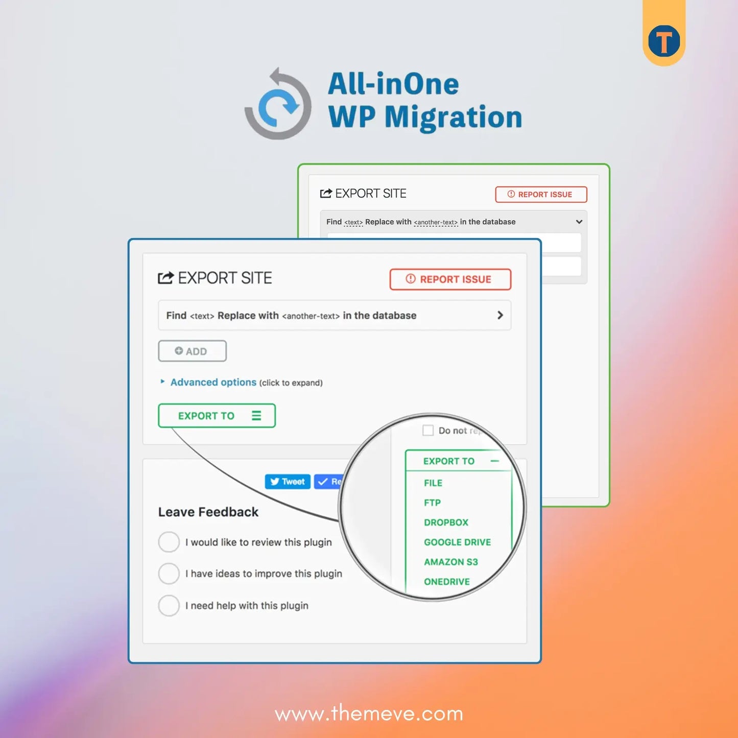 All in One WP Migration Pro Plugin