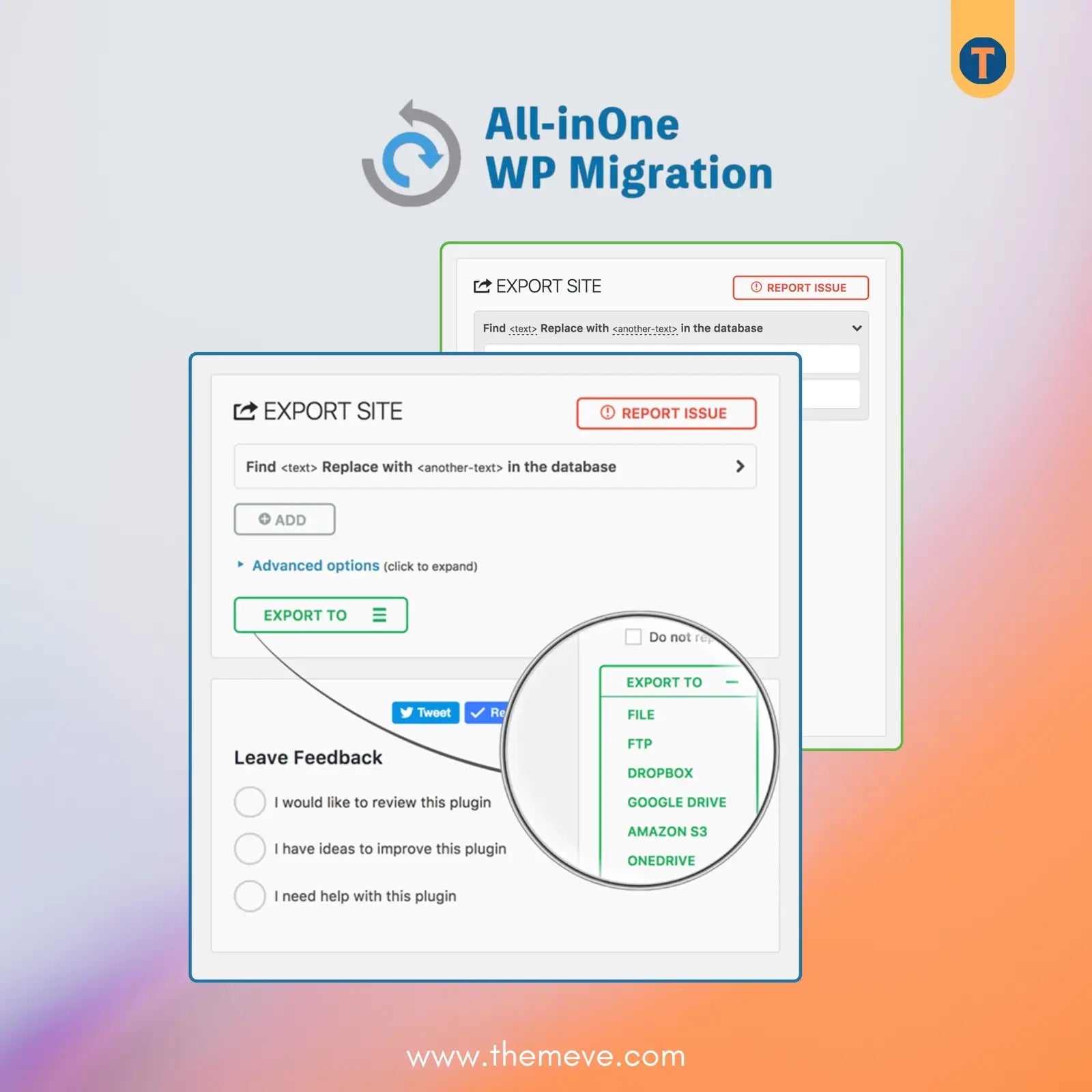 All in One WP Migration Pro Plugin