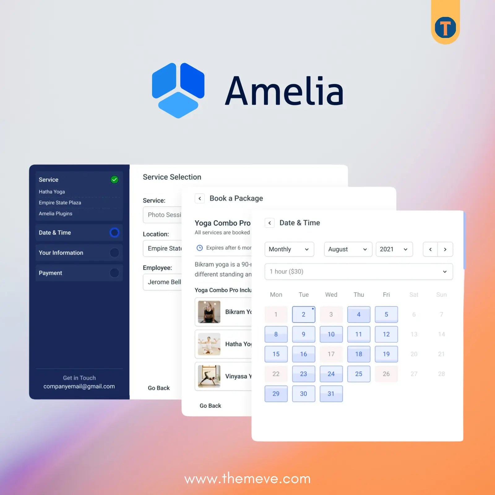 Amelia Booking Plugin Amelia Booking Plugin – Lifetime License