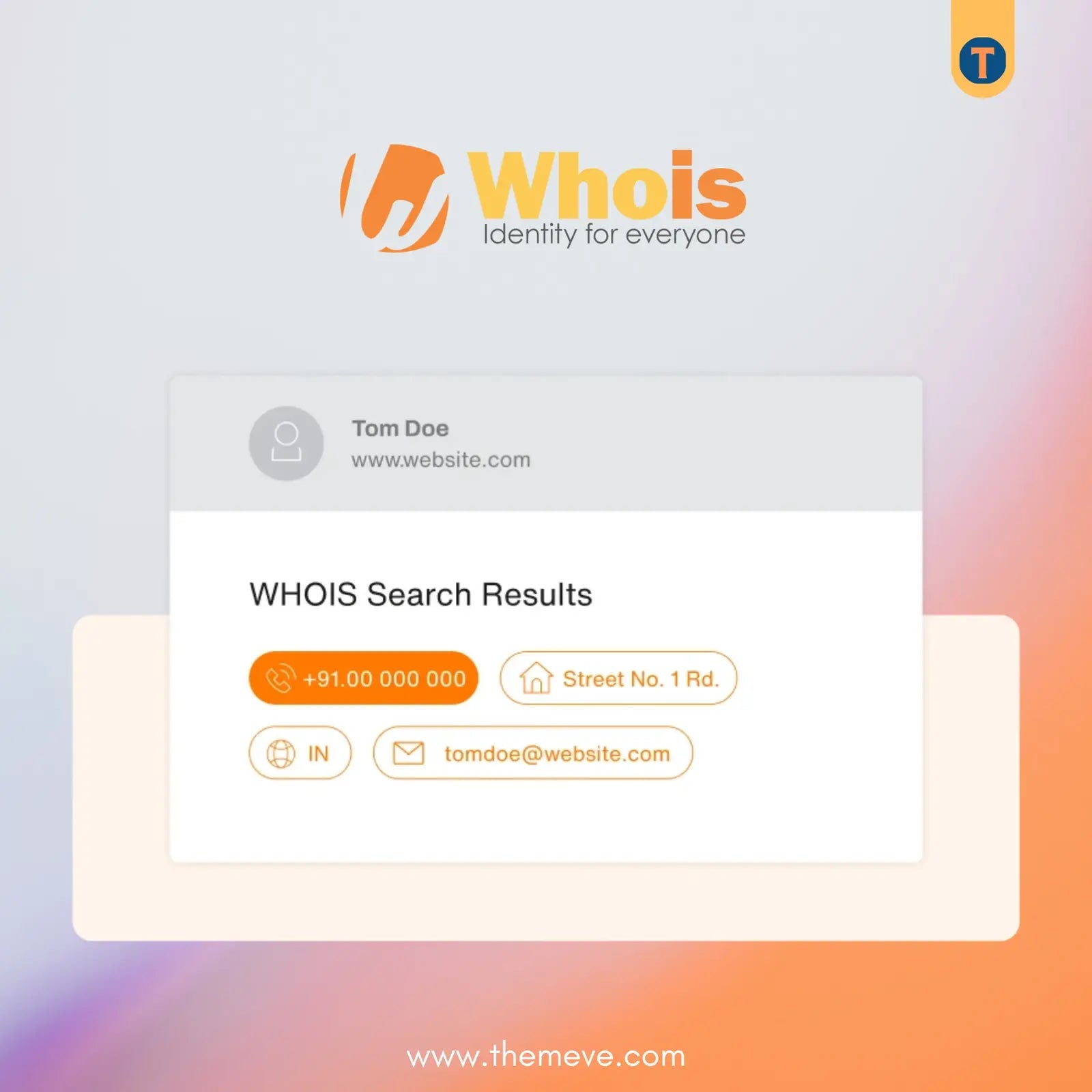 Domain Whois Lookup Tool Script